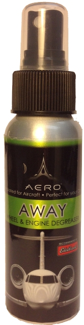 Picture of Aero 4695 2.5 Oz. Away Non Toxic Degreaser & Cleaner- Mini Aluminum Bottle