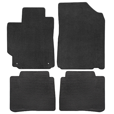 620105 Camry 2012-2015 4 Piece Ebony Velourtex Plain Mat
