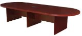 Picture of Regency LCTRT14452MH 144 In. Modular Race Track Conference Table & Power Data Grommets - Mahogany