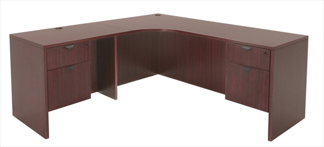 Picture of Regency LLDCL7124MH 71 In. Left Corner Credenza Unit - Mahogany