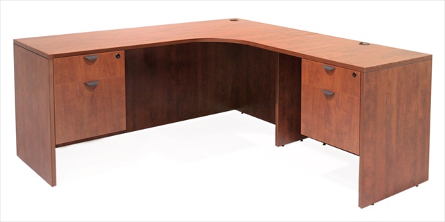 Picture of Regency LLDCR7124CH 71 In. Right Corner Credenza Unit - Cherry