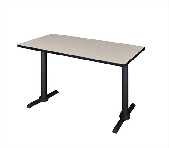 42 X 24 In. Cain T-Base Training Table - Maple