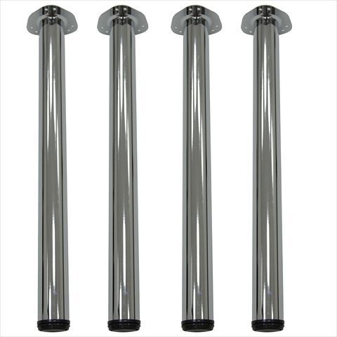 Picture of Regency MTBP27CM Kee Post Table Legs- Set Of 4 - Chrome