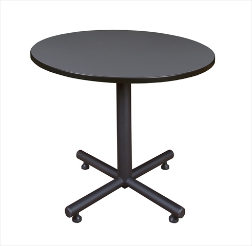 Kobe X Base Lunchroom Table - Grey - 36 in.