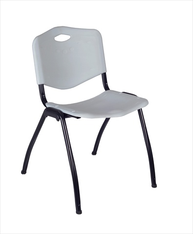 Picture of Regency 4700GY M Plastic Stack Chair - Grey