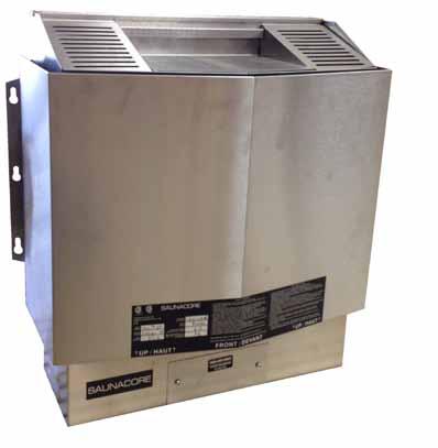 Picture of SaunaCore KW9BET 9000 Watts Single Phase Heater Elite Residential Stove- 37.5 Amps