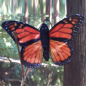 Picture of Sunny Toys FG7240 8 In. Finger Butterfly Monarch Puppet