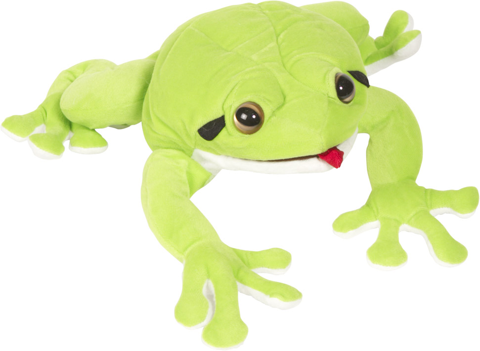 Picture of Sunny Toys NP8214 12 In. Frog - Whites Tree&#44; Animal Puppet