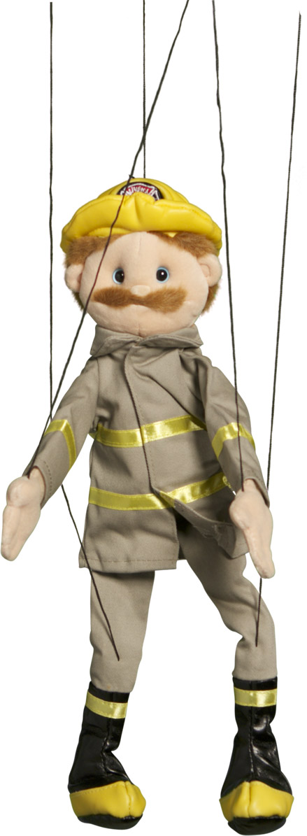 Picture of Sunny Toys WB1301 22 In. Dad Fireman- Marionette People Puppet