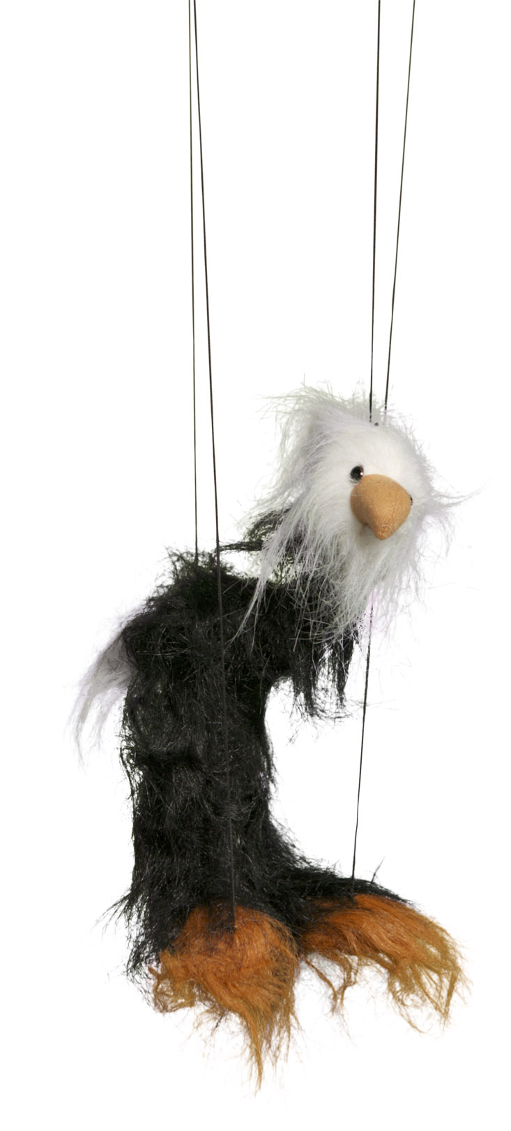 Picture of Sunny Toys WB323 16 In. Baby Black Bald Eagle- Marionette Puppet