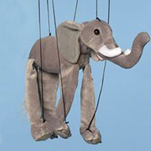 Picture of Sunny Toys WB339 16 In. Baby Elephant- Marionette Puppet