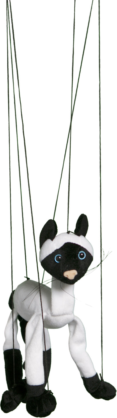 Picture of Sunny Toys WB371 16 In. Baby Cat - Siames- Marionette Puppet