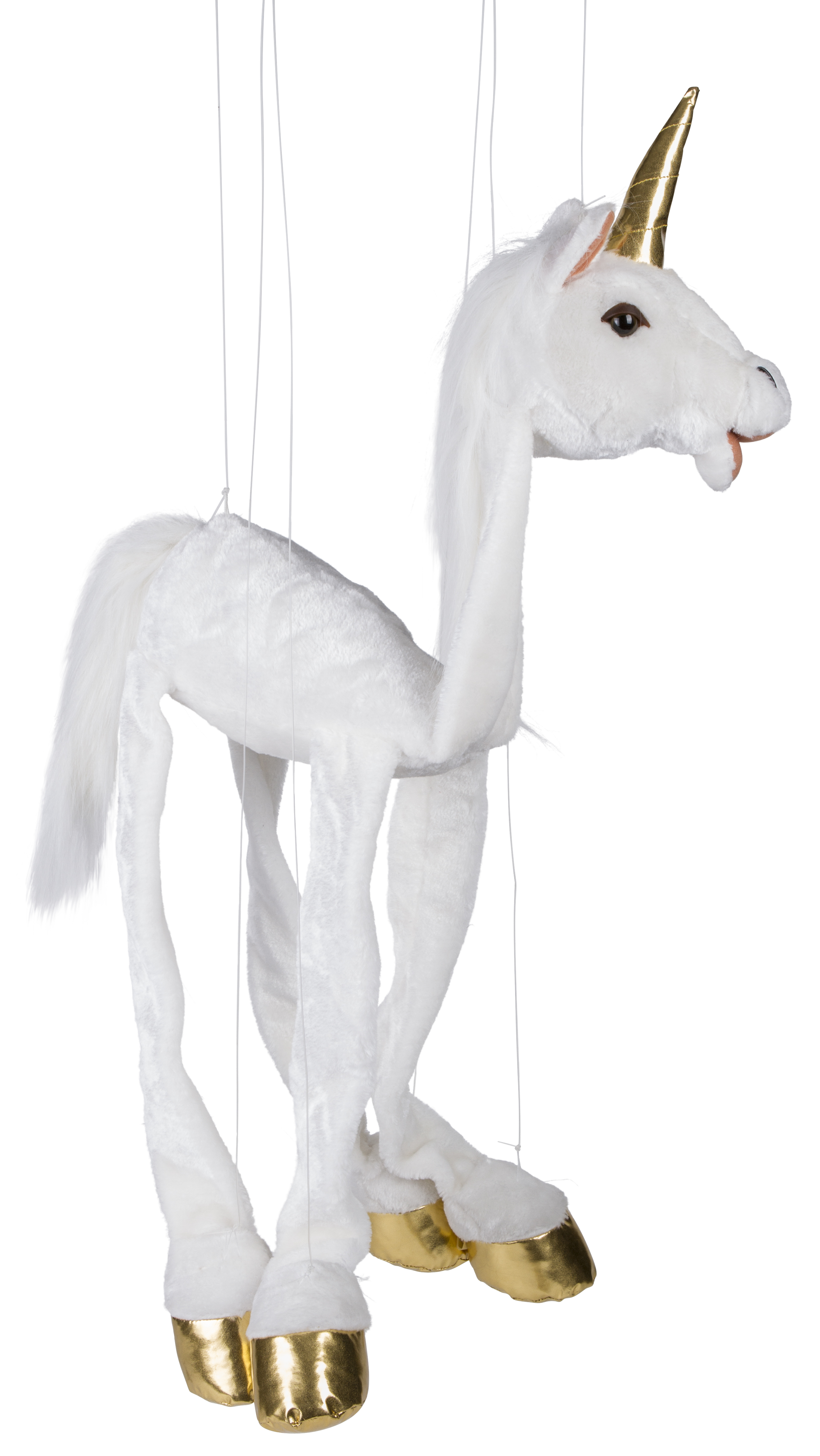 Picture of Sunny Toys WB992A 38 In. Four-Leg Large Marionette Unicorn - White
