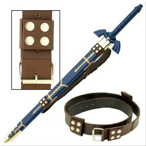 Picture of EdgeWork Link Hyrule Zelda Sword Leather Belt Strap