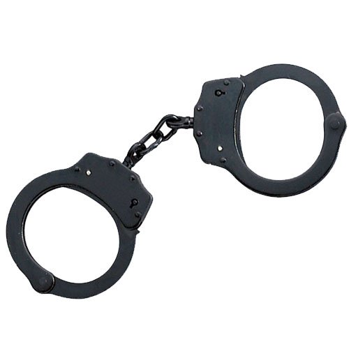 Picture of EdgeWork Double Lock Handcuffs Comes With The Pouch- Black