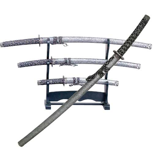 Traditional Katana Set Special Silver