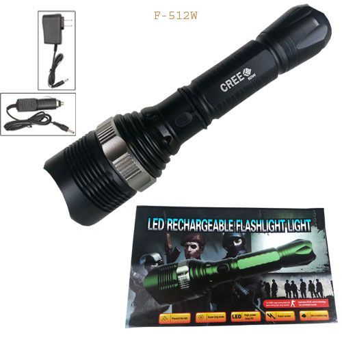 Army Led Rechargeable Flashlight
