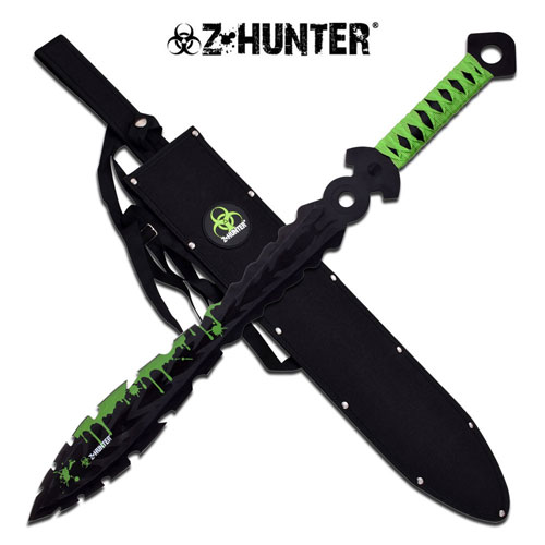 25 in. Zombie Hunter Fantasy Fixed Blade