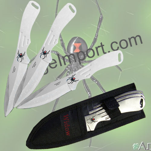 Spider Throwing Knives Set