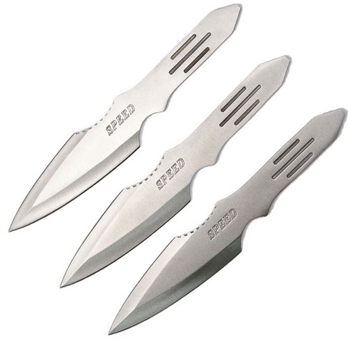 Speed Throwing Knives Set, 3 Piece