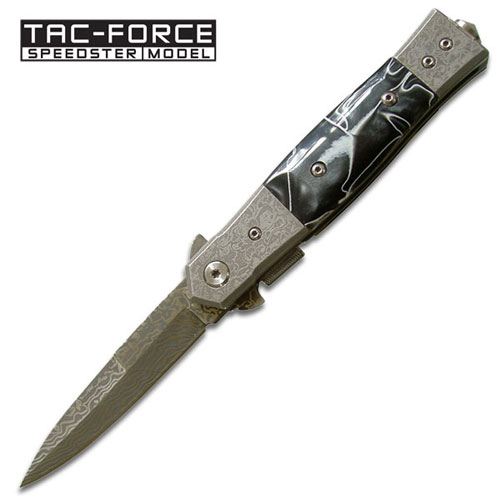Damascus Spring Assist Stiletto Window Breaker