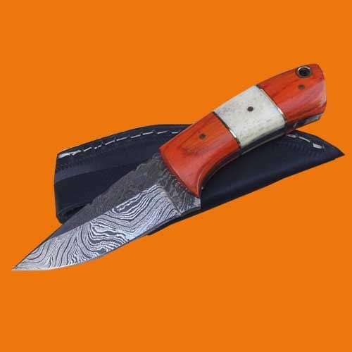 Damascus Steel Skinner Knife