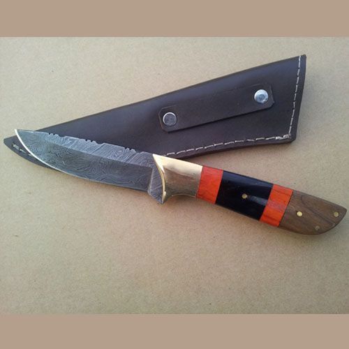 Handmade Damascus Steel Skinner Knife
