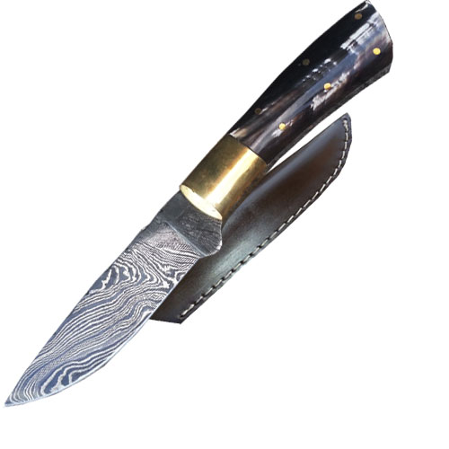 Damascus Steel Hunting Knife