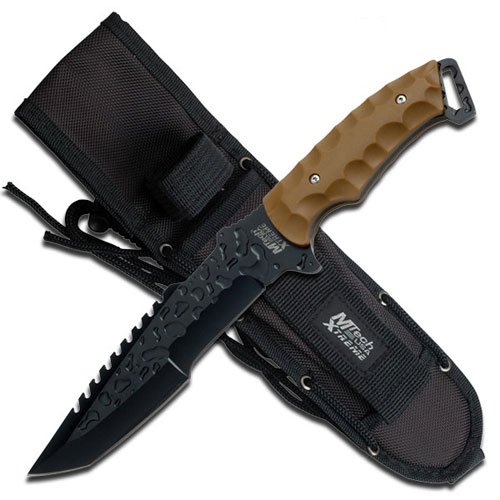 Mtech Xtreme Full Tang Tactical Knife With Tanto Blade