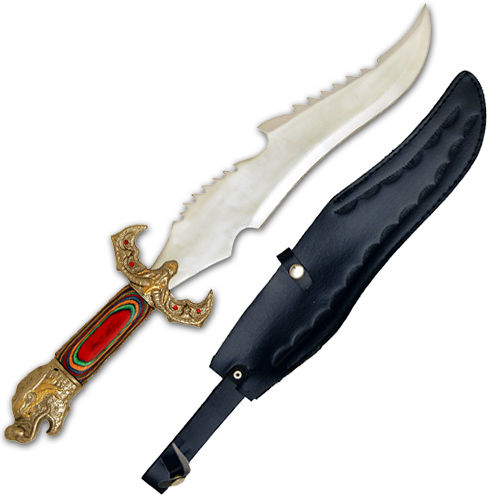 Fantasy Dagger Open Mouth