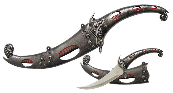 Iron Skull Torture Dagger