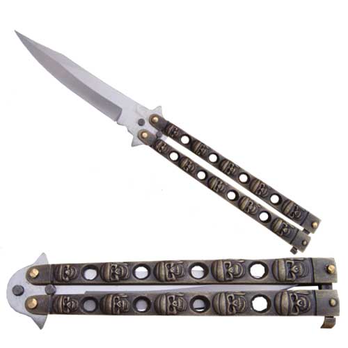 Skull B F Knife Brones