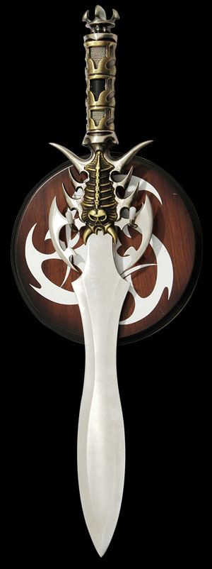 Two Stainless Steel Guard Blade And Fanrasy Dagger Blade.