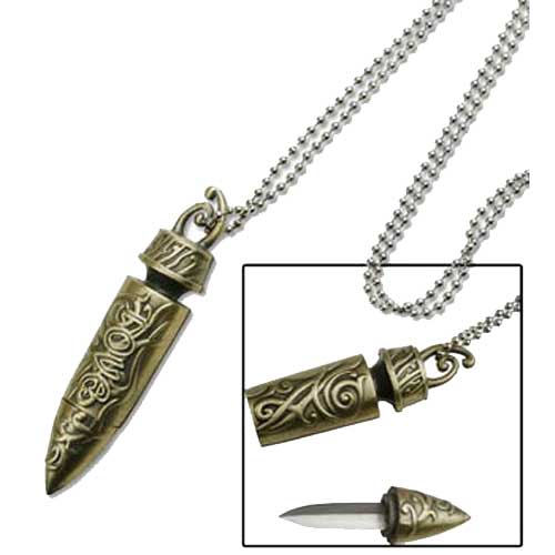 Bullet Neck Knife, 3.5 In.
