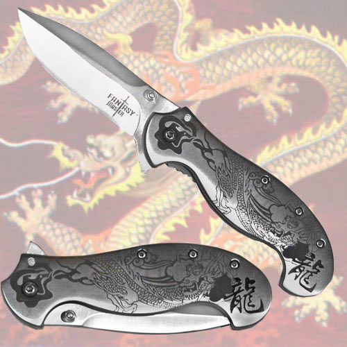4.5 In. Dragon Folding Knife