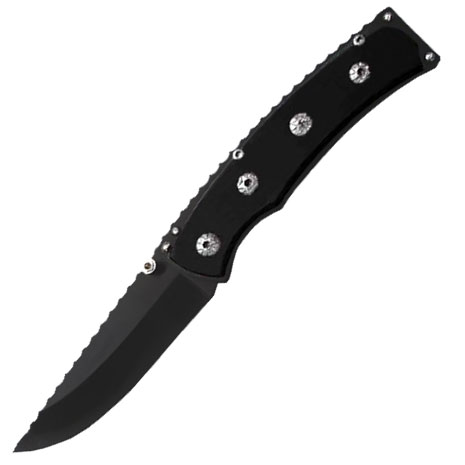 7.5 In. G-10 Pocket Knife- Stainless Steel Blade- Aluminum Handle