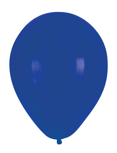 12 In. True Blue Latex Balloons - Case of 180