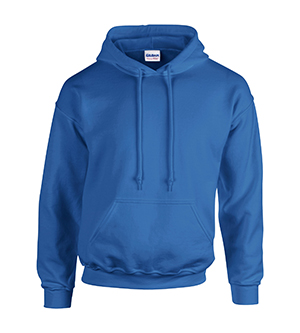 G18500 Heavy Blend Adult Hooded Sweatshirt- Royal - Medium
