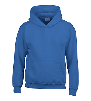 G18500B Heavy Blend Youth Hooded Sweatshirt - Royal- Medium
