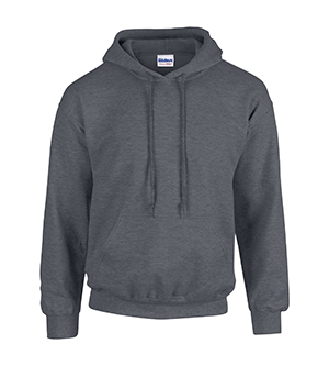 G18500 Heavy Blend Adult Hooded Sweatshirt - Dark Heather- Medium