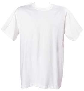1717 Chouinard Adult Ring-Spun Tee - Washed White- Small