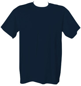 1717 Chouinard Adult Ring-Spun Tee - True Navy- 3X