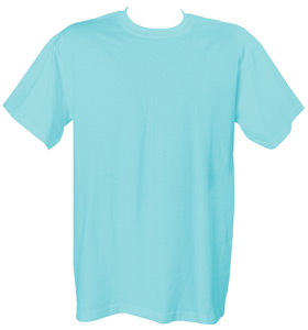 1717 Chouinard Adult Ring-Spun Tee - Lagoon Blue- Extra Large