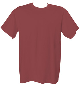 1717 Chouinard Adult Ring-Spun Tee - Brick- Small