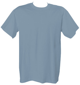 1717 Chouinard Adult Ring-Spun Tee - Ice Blue- Extra Large