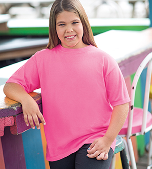 9018 Chouinard Youth Ring-Spun Tee - Melon - Extra Large -  Savannah Riley, SA4304016