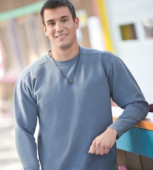 1566 Chouinard Adult Fleece Crew- Violet- Medium