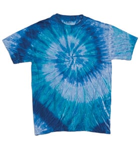 200RP TD GD5000 Adult Ripple Tee- Blue - 2X