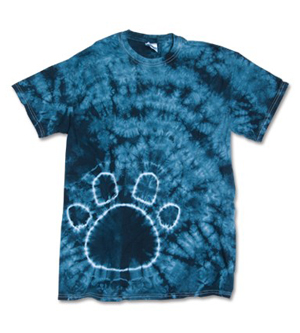 200PR Gildan Adult Pawprint Tee- Navy - 2X