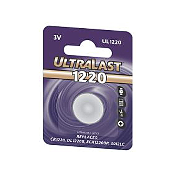 Picture of UltraLast UL1220 Lithium Coin Battery